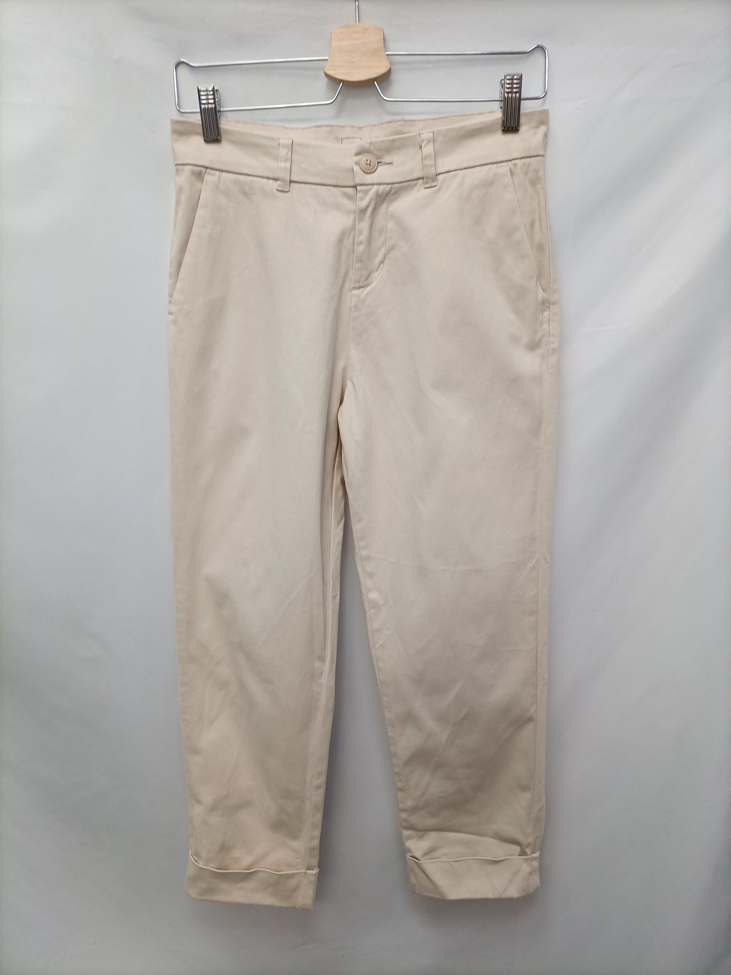 MERAKI. Pantalón vestir beige T.s