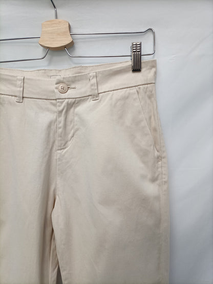 MERAKI. Pantalón vestir beige T.s