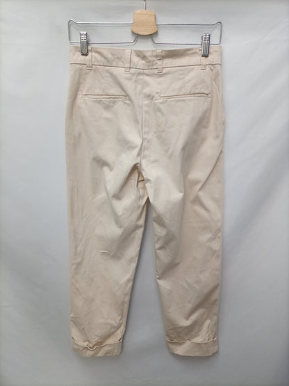 MERAKI. Pantalón vestir beige T.s