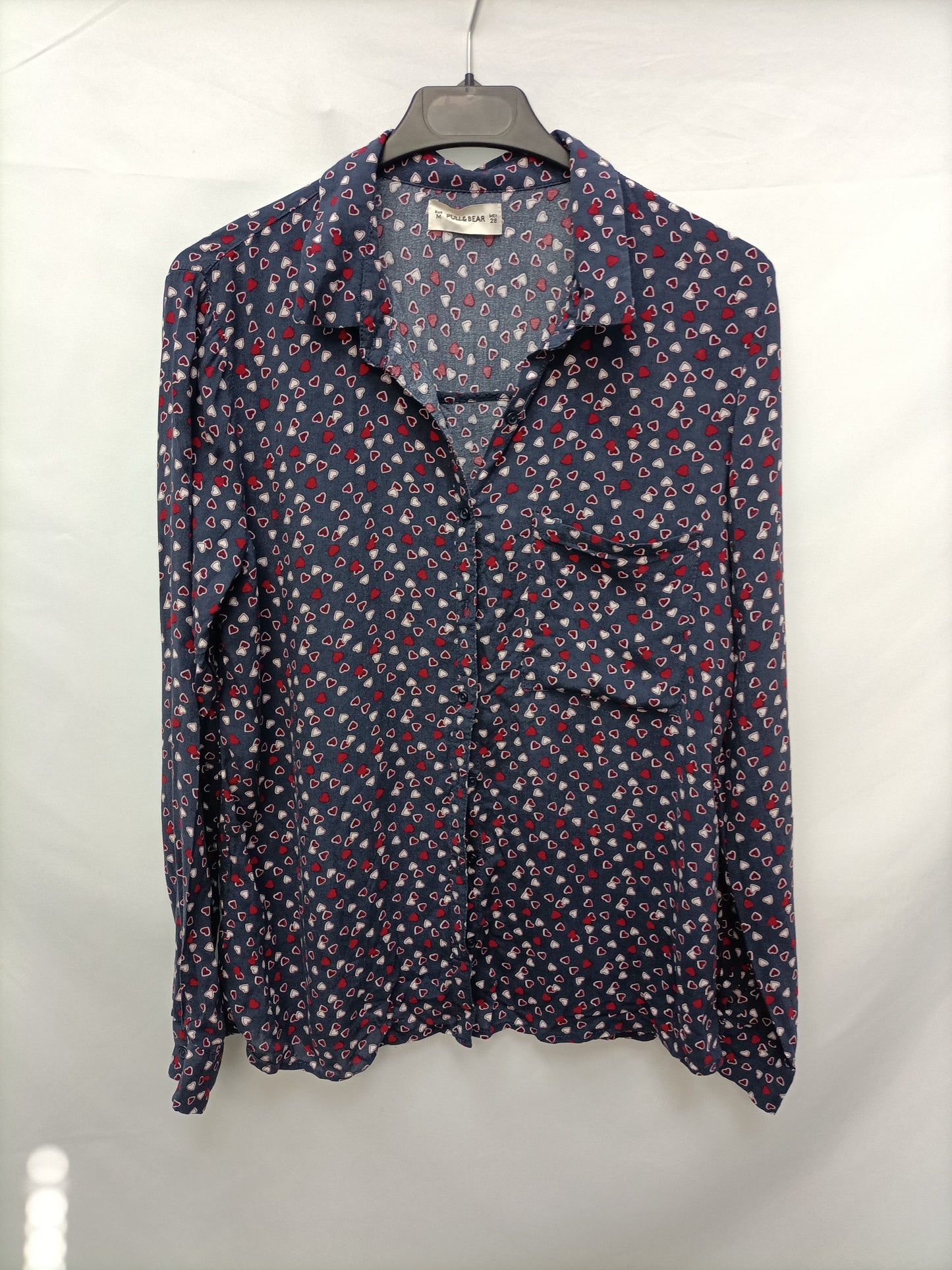 PULL&amp;BEAR. Hearts Shirt TM