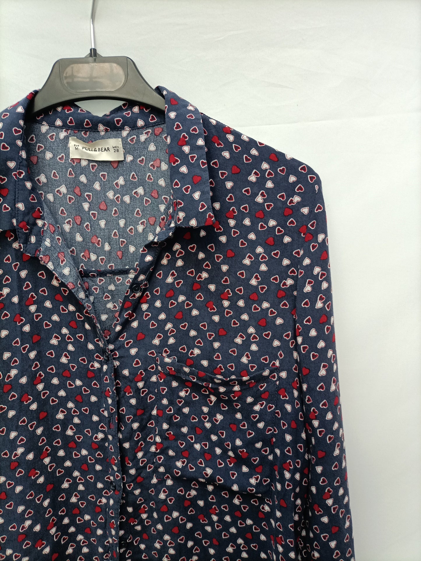 PULL&amp;BEAR. Hearts Shirt TM