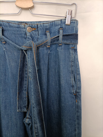 TINTORETTO. Pantalón ancho vaquero T.40