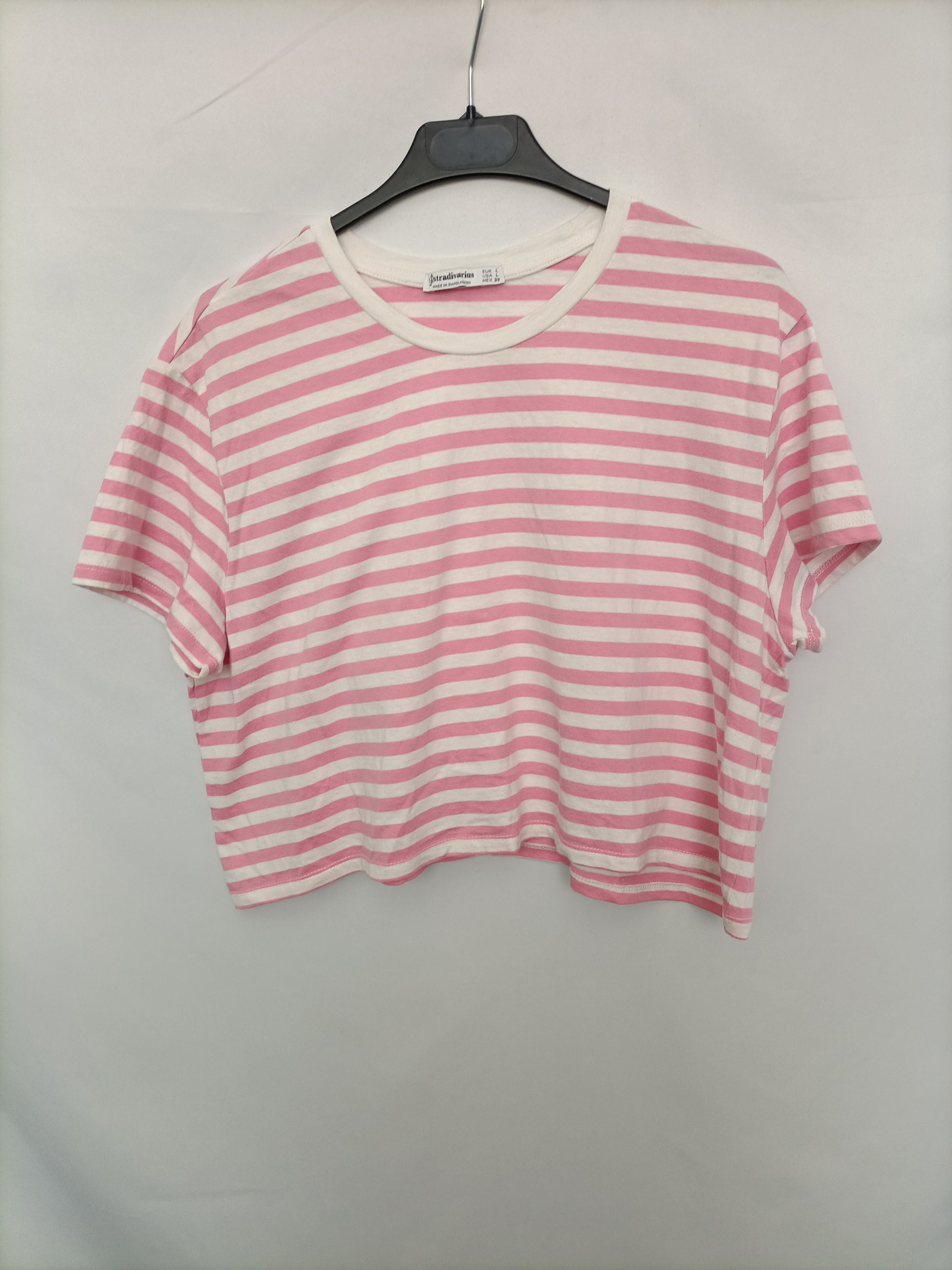 Camiseta Rayas Stradivarius Camisetas Basicas Stradivarius Mujer