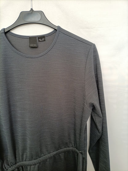 LOST INK. Vestido gris jaspeado  T.m