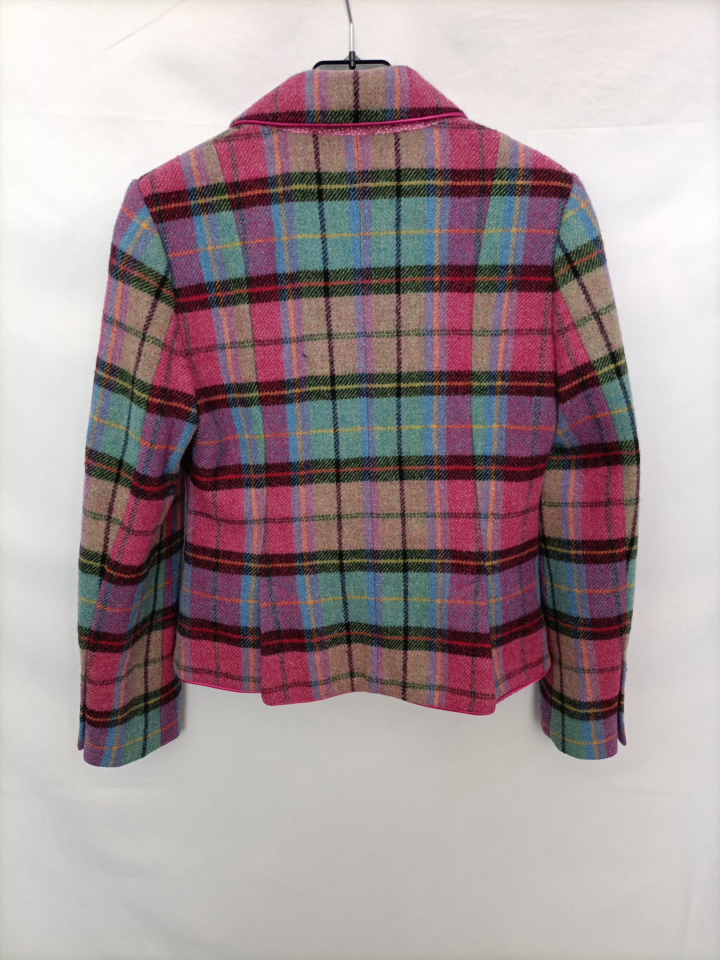 NESS.Blazer de cuadros T.10(m)