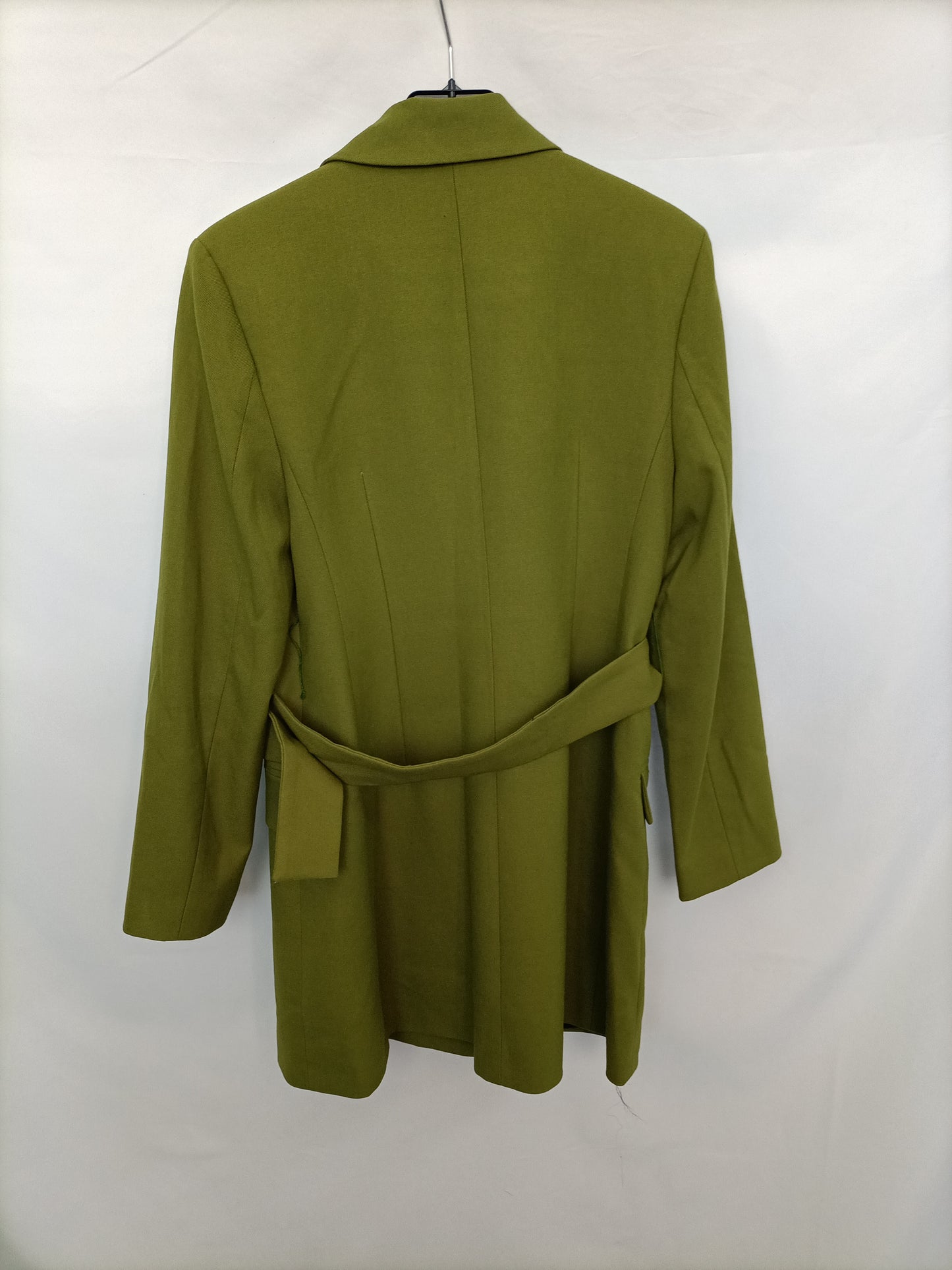 SFERA. Blazer cruzada verde T.m