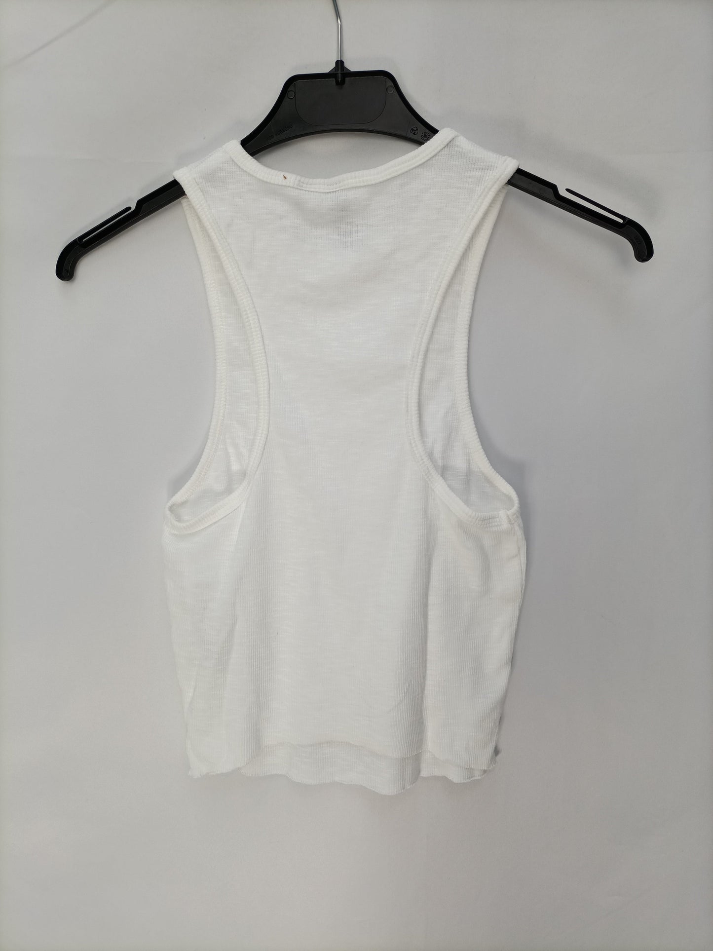 ASOS. Top blanco halter T.36