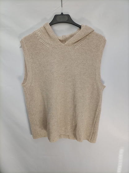 OTRAS. Jersey punto beige T.u (s)