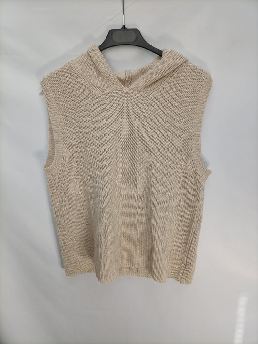 OTRAS. Jersey punto beige T.u (s)