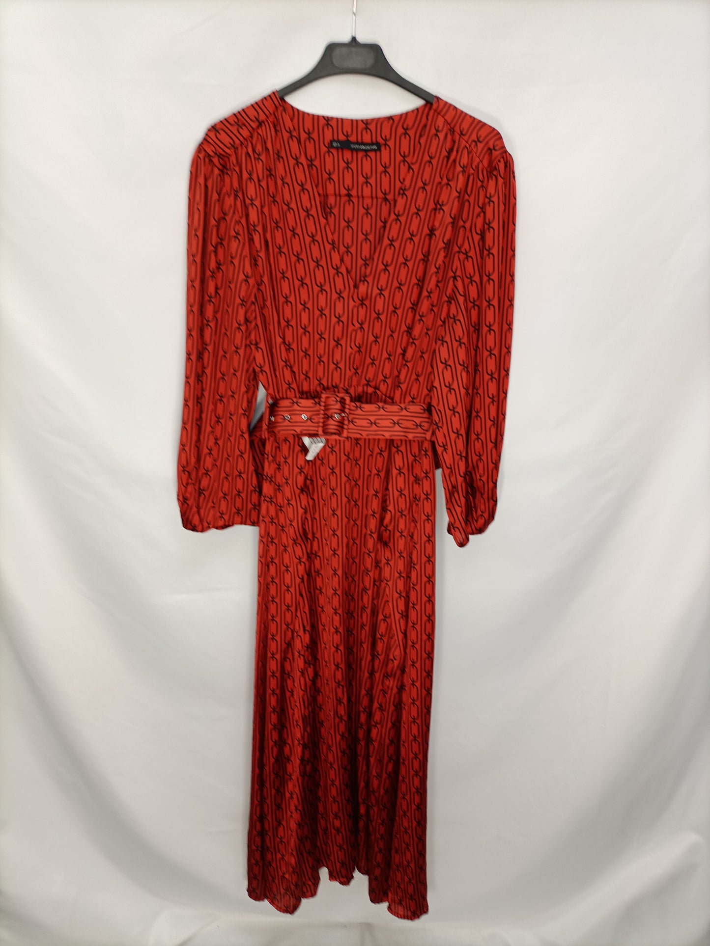 SFERA. Vestido largo cadena T.l