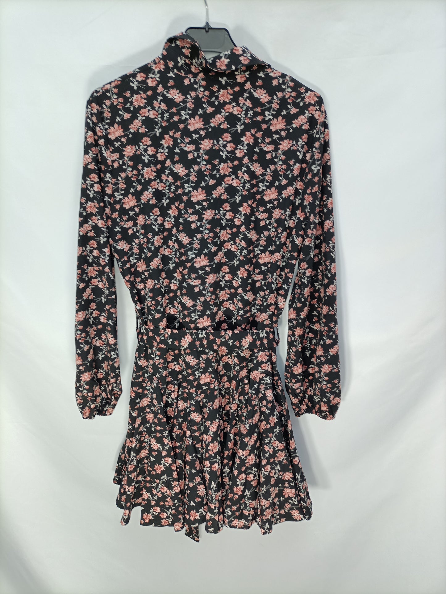 IVIVI. Vestido corto flores T.l