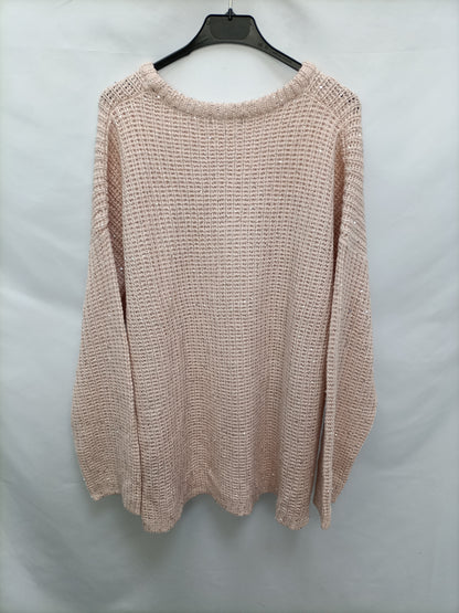 OTRAS. Jersey rosa lentejuelas T.u(l)