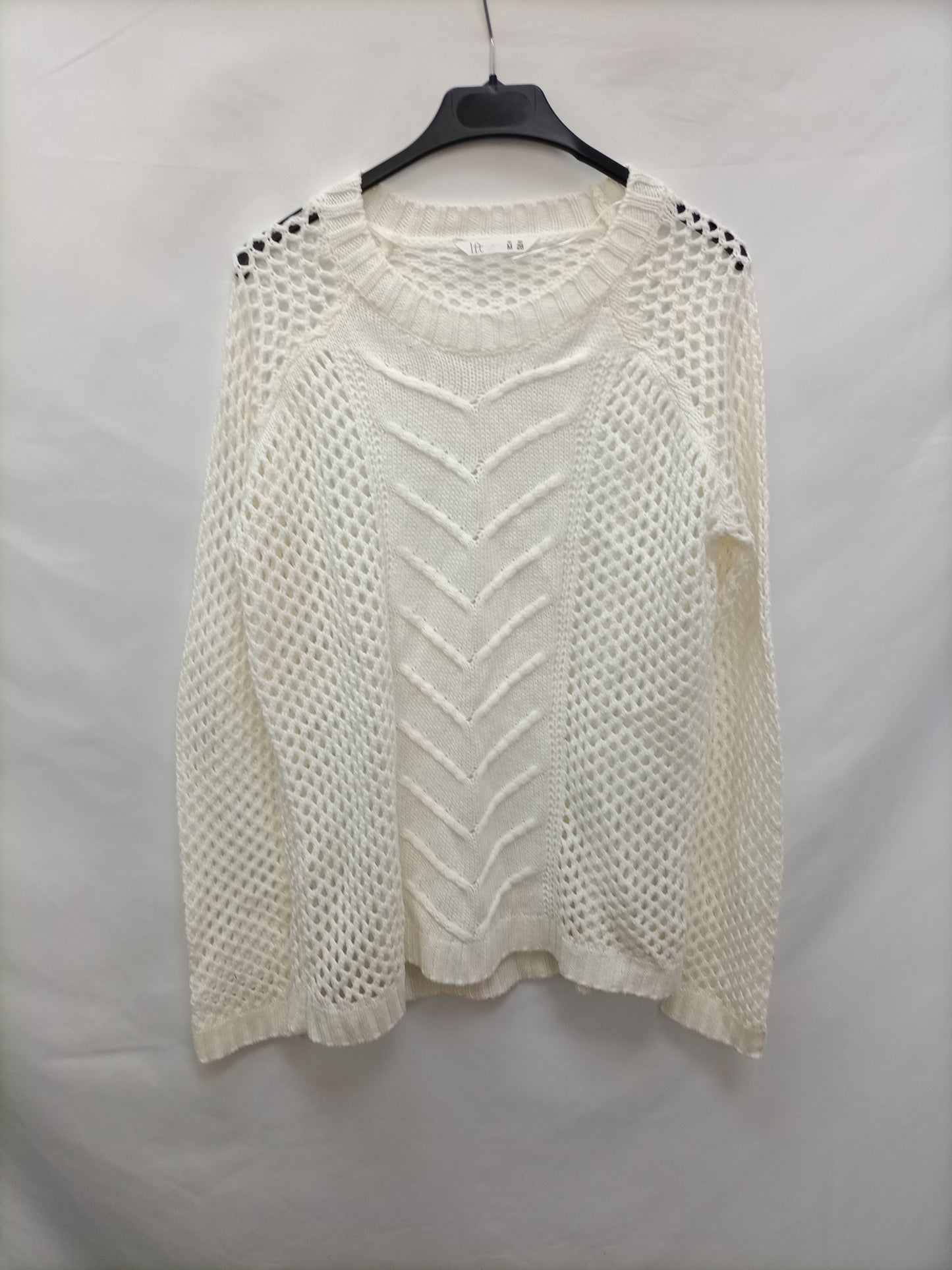 LEFTIES. Jersey crudo troquelado T.m