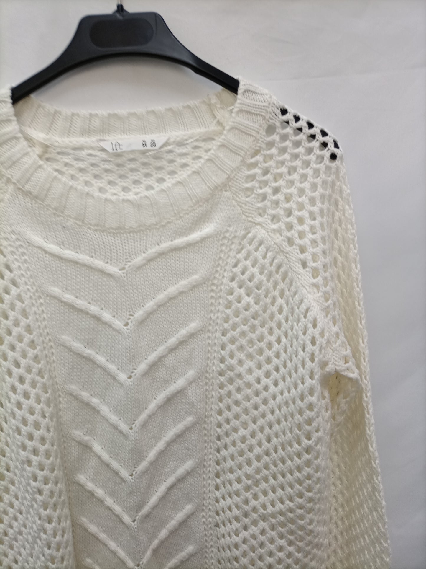 LEFTIES. Jersey crudo troquelado T.m