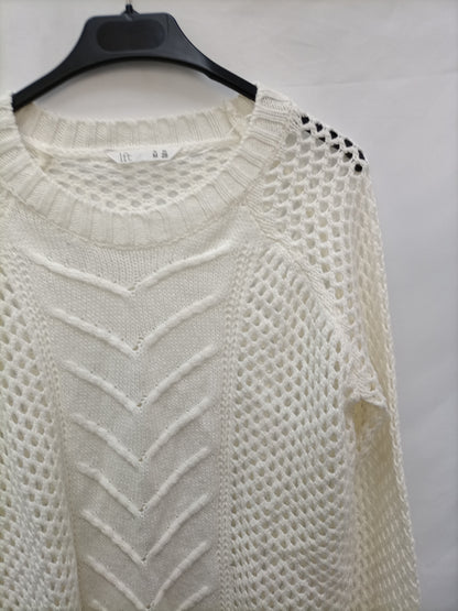 LEFTIES. Jersey crudo troquelado T.m