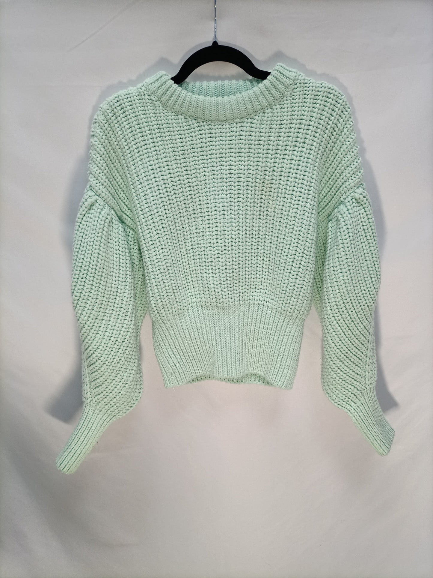 ZARA. Jersey verde gorditoT.s