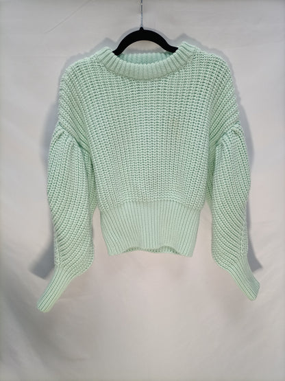 ZARA. Jersey verde gorditoT.s