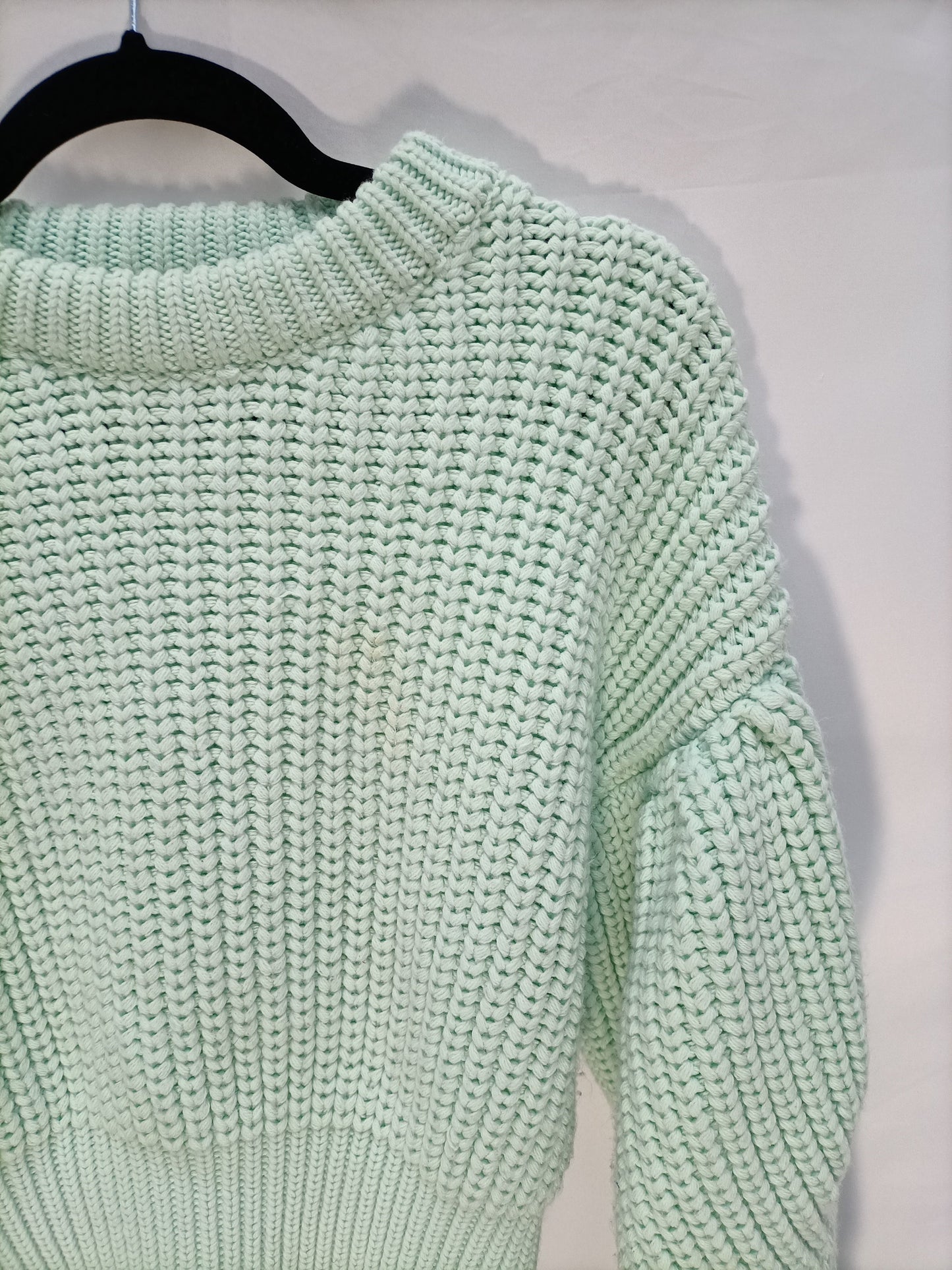 ZARA. Jersey verde gorditoT.s