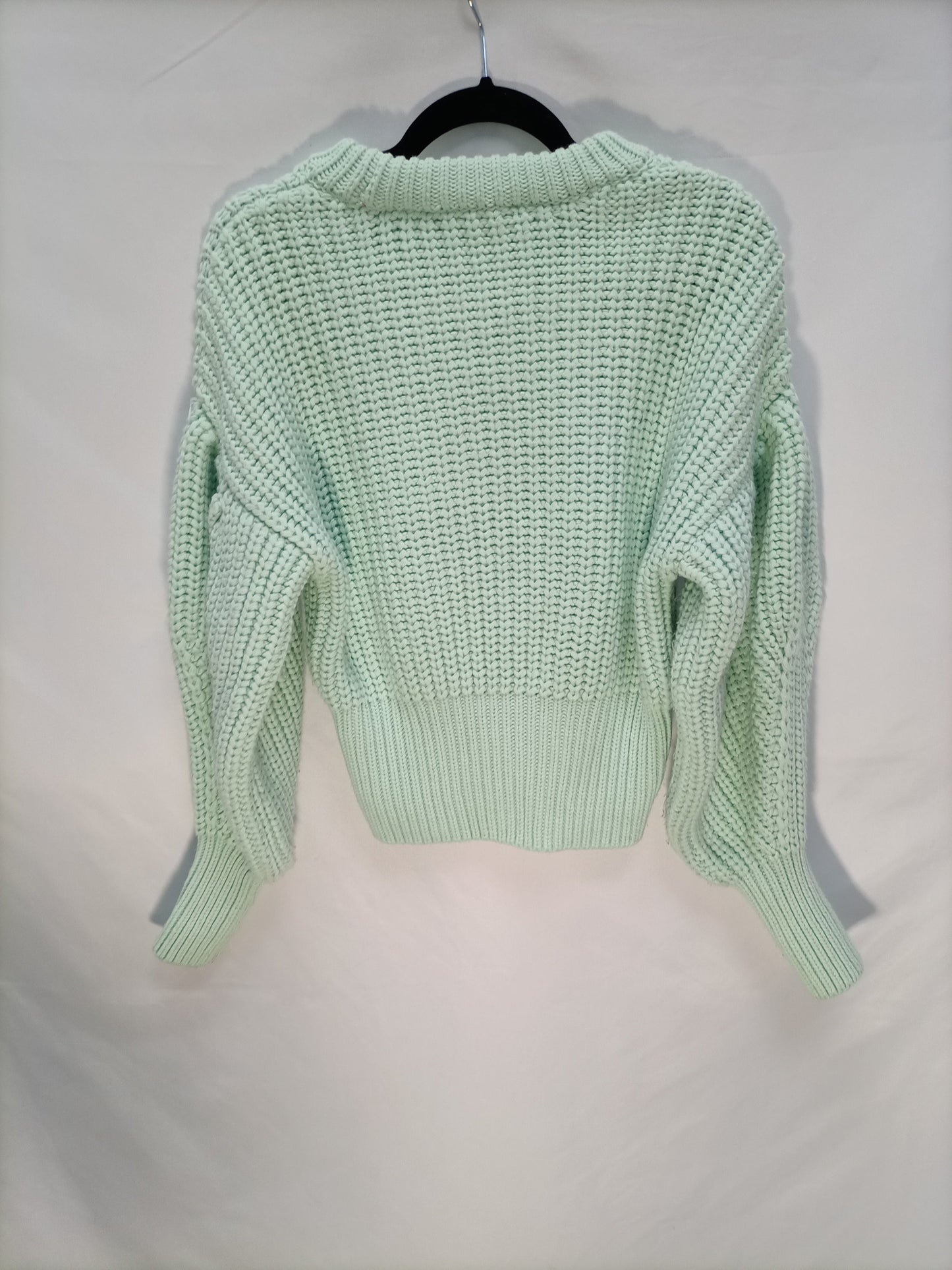 ZARA. Jersey verde gorditoT.s