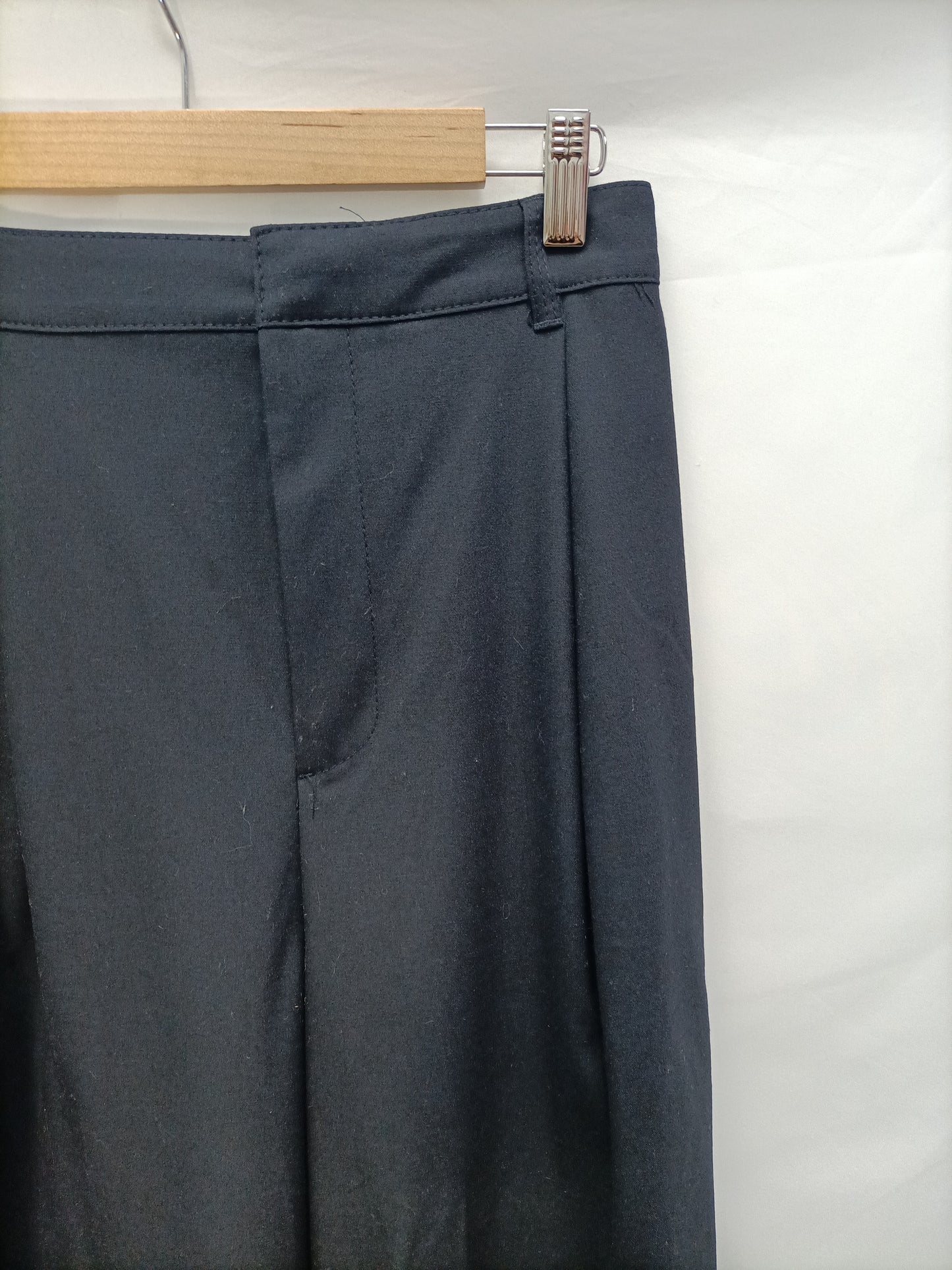 ZARA. Pantalón azul pinzas T.xs