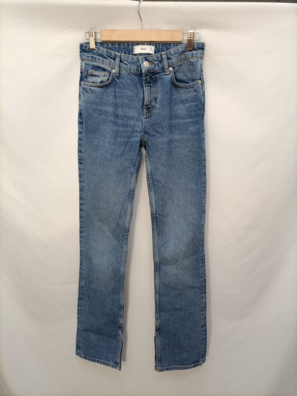 Mango. Pantalón vaquero apertura T.34