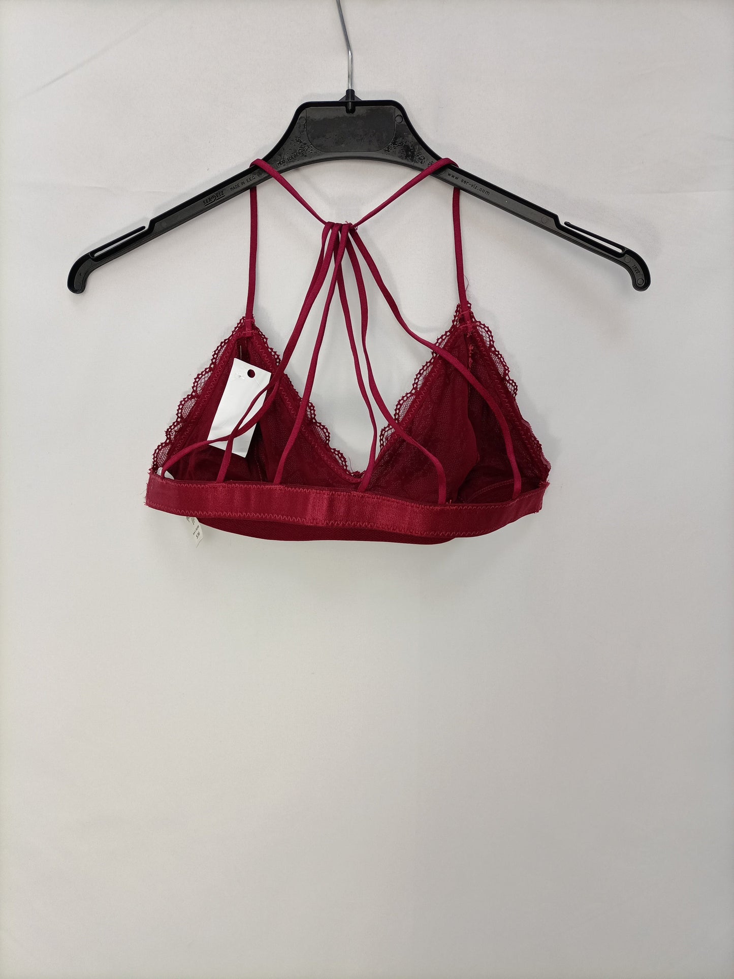 ADHARA. Sujetador burdeos T.s/m