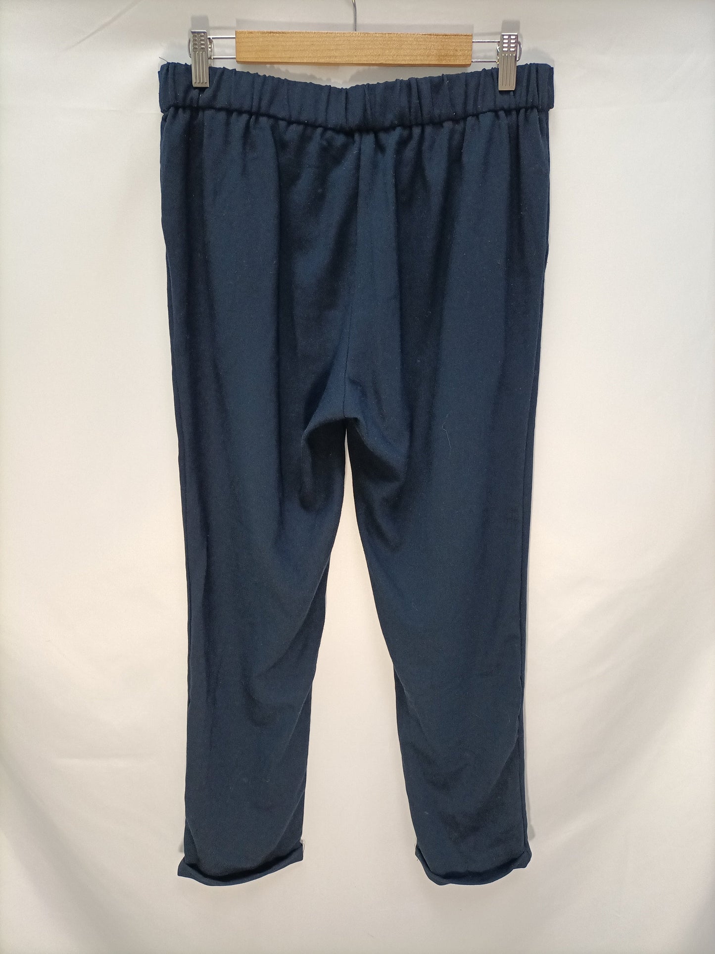 CERISE BLUE. Flowy blue trousers Tl