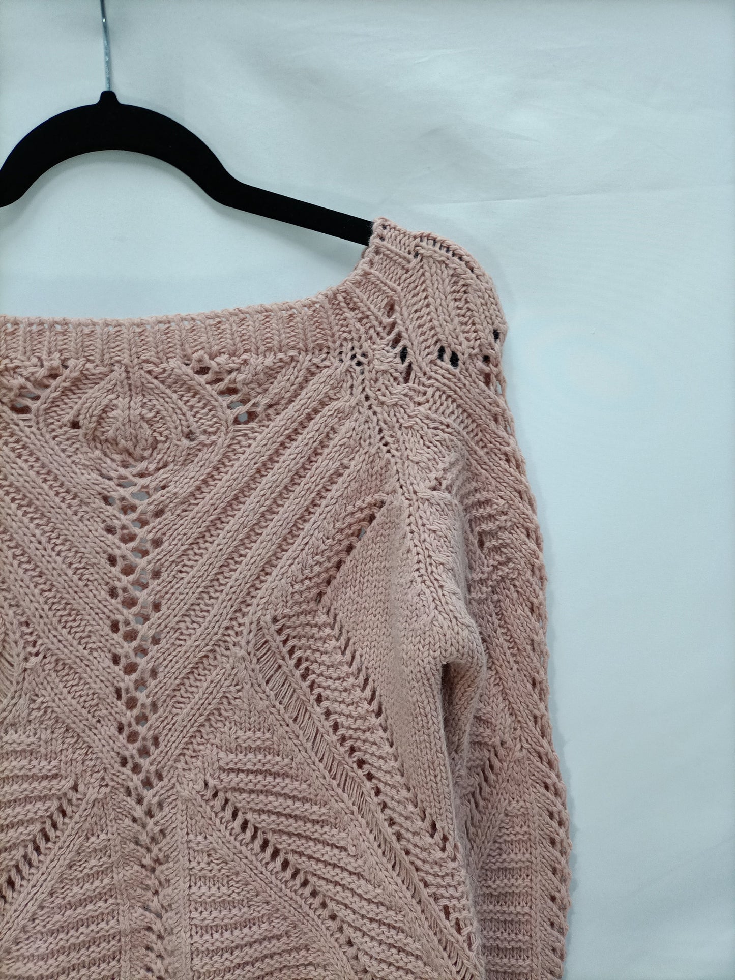 OTRAS. Jersey rosa troquelado T.u(m)