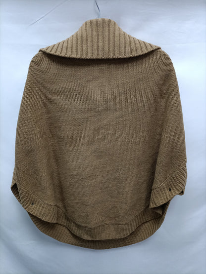 EASY WEAR. Poncho beige T.40