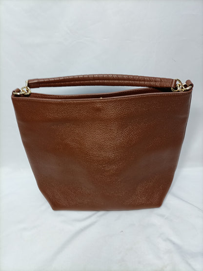 COCCINELLE. Brown leather bag
