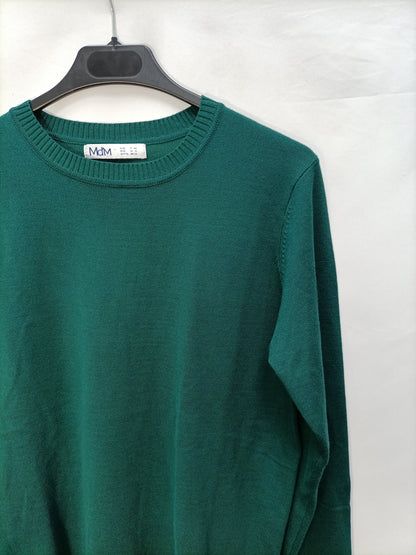 MDM. Jersey básico verde T.44