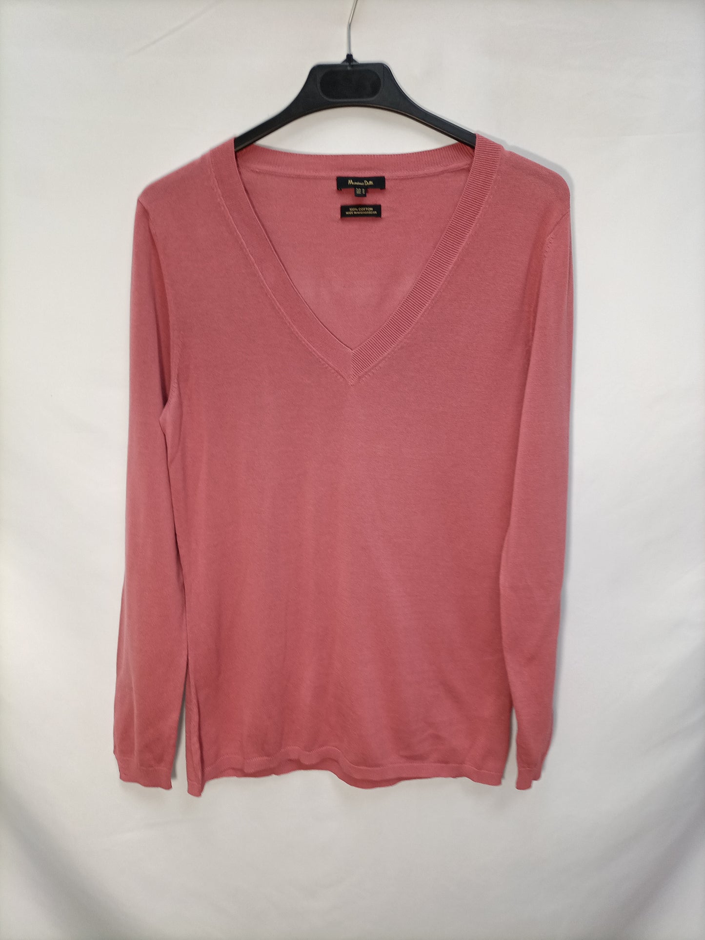 MASSIMO DUTTI. Fluid pink sweaterT.m