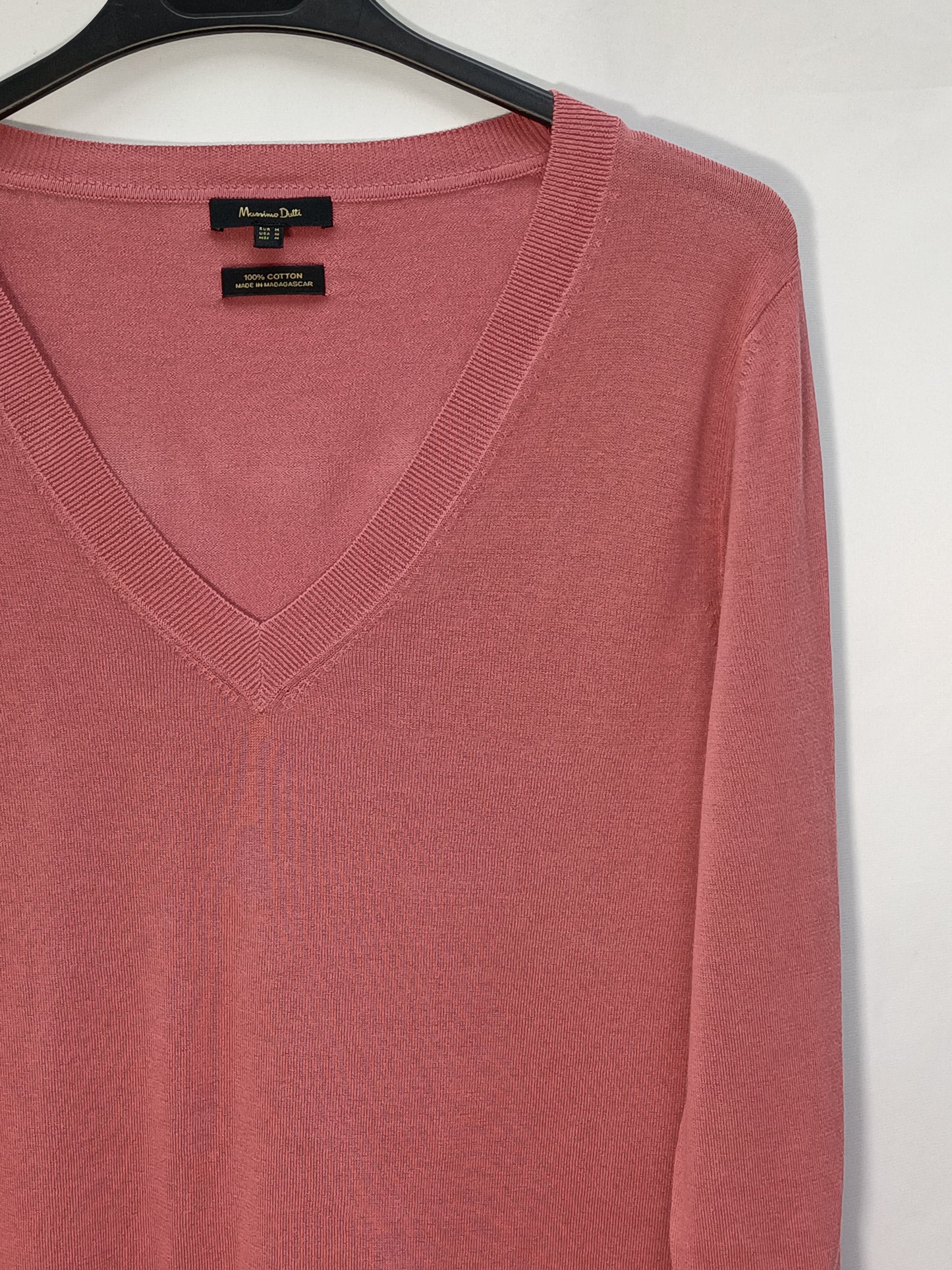 MASSIMO DUTTI. Fluid pink sweaterT.m
