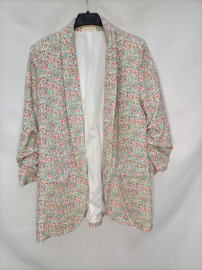 TACATUCA. Floral blazers, size XL