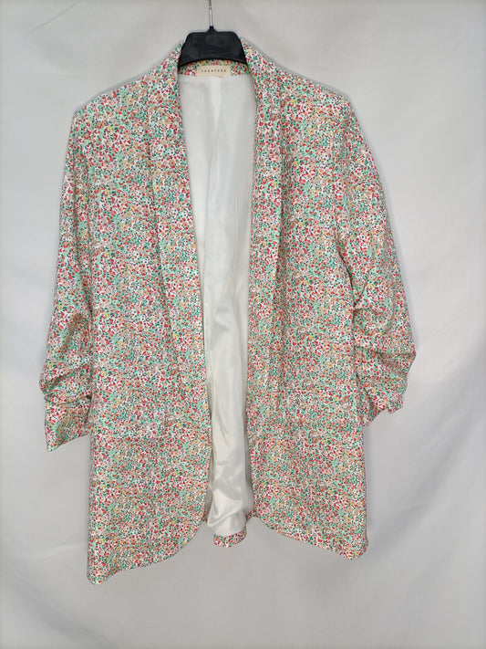 TACATUCA. Blazers flores T.xl