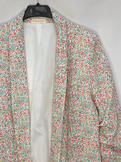 TACATUCA. Floral blazers, size XL