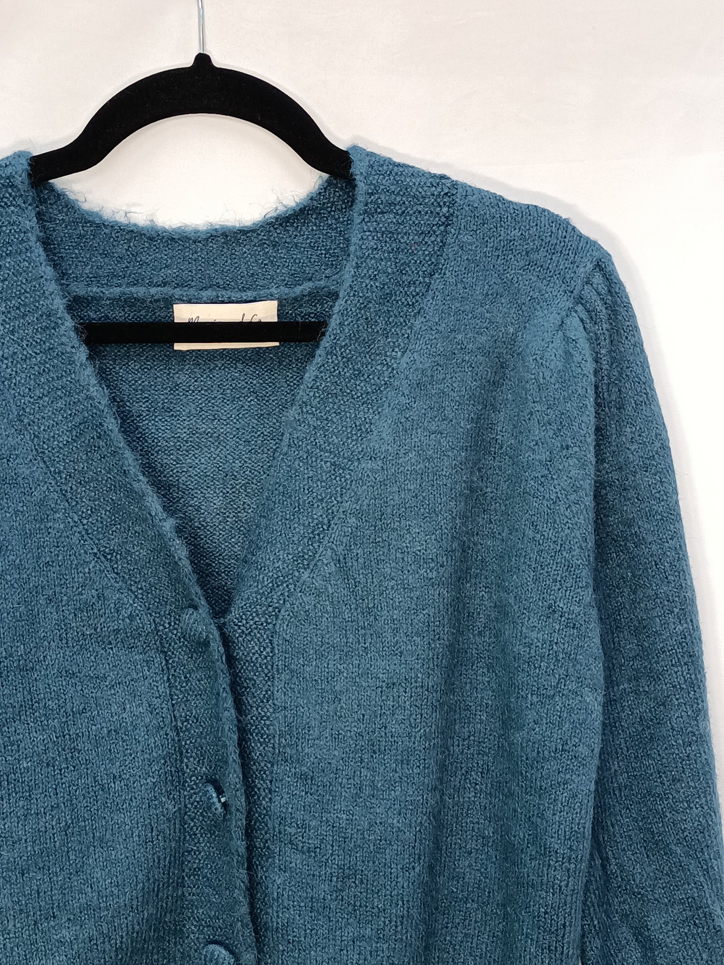 MAQUIS&CO. Jersey azulón mangas T.m/l