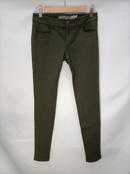 PIAGE. Green stretch trousers size 36