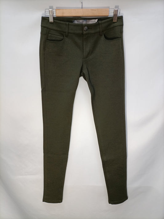 PIAGE. Green stretch trousers size 36