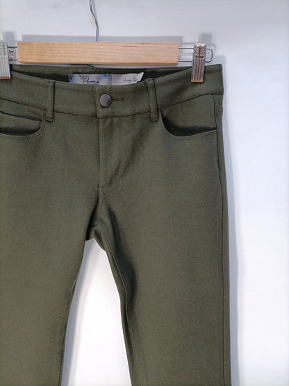 PIAGE. Green stretch trousers size 36