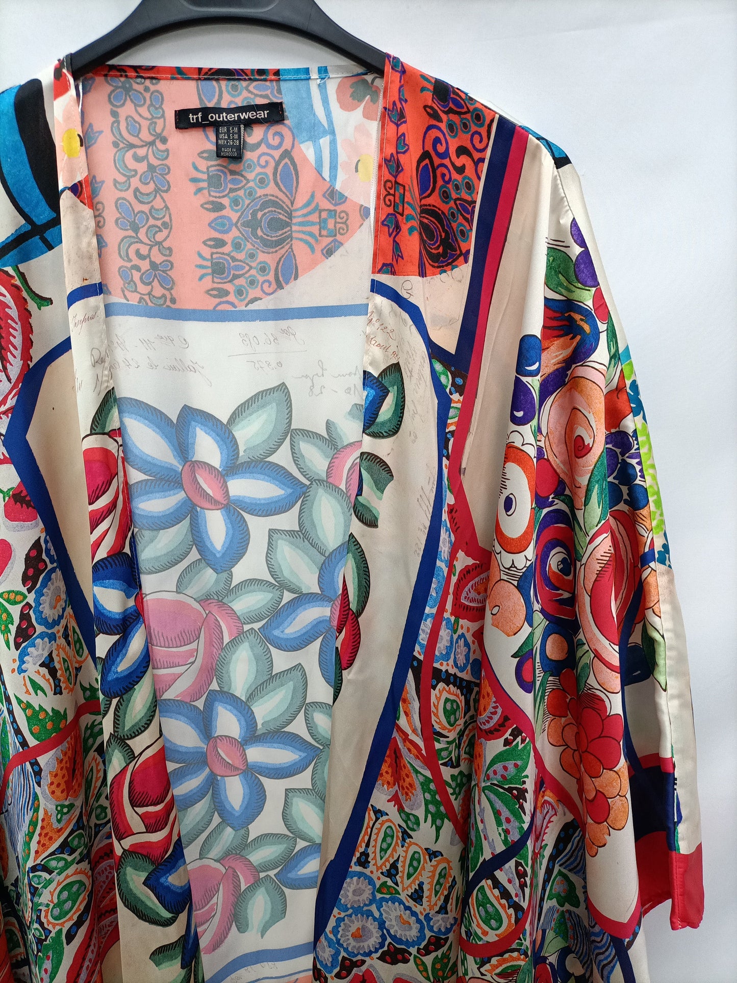 ZARA. Kimono estampdo T.s/m