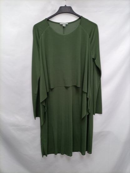 COS. Flowy green Ts dress – Hibuy market COS. Flowy green Ts dress – Hibuy market