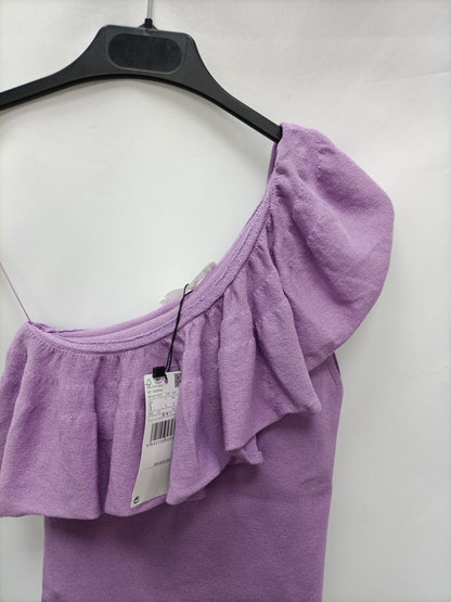 MANGO. Lilac Ts knit top