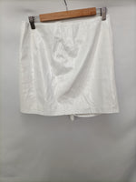 MANGO. Falda blanca T.m