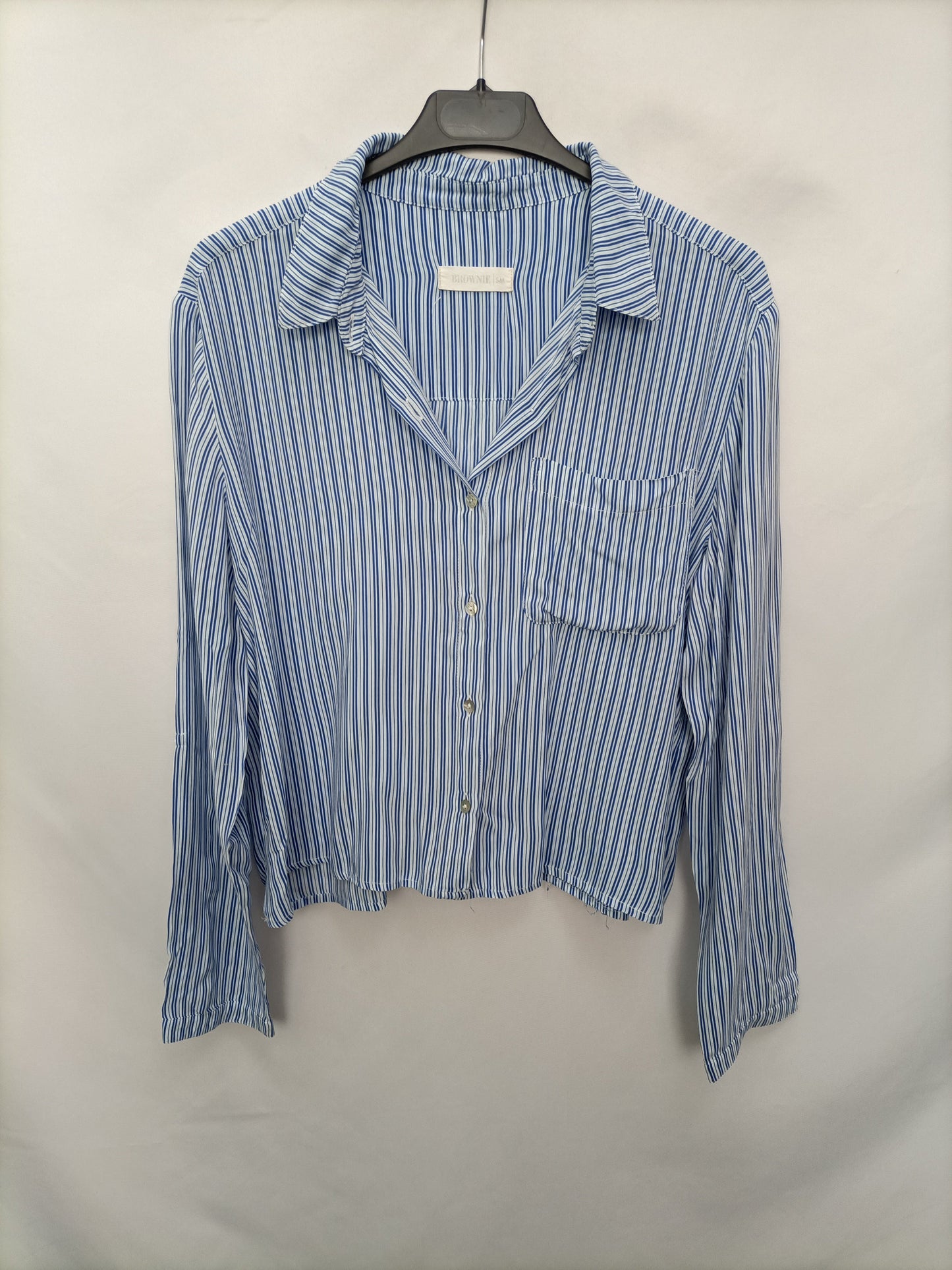 BROWNI. Blusa cortita rayas T.s/m