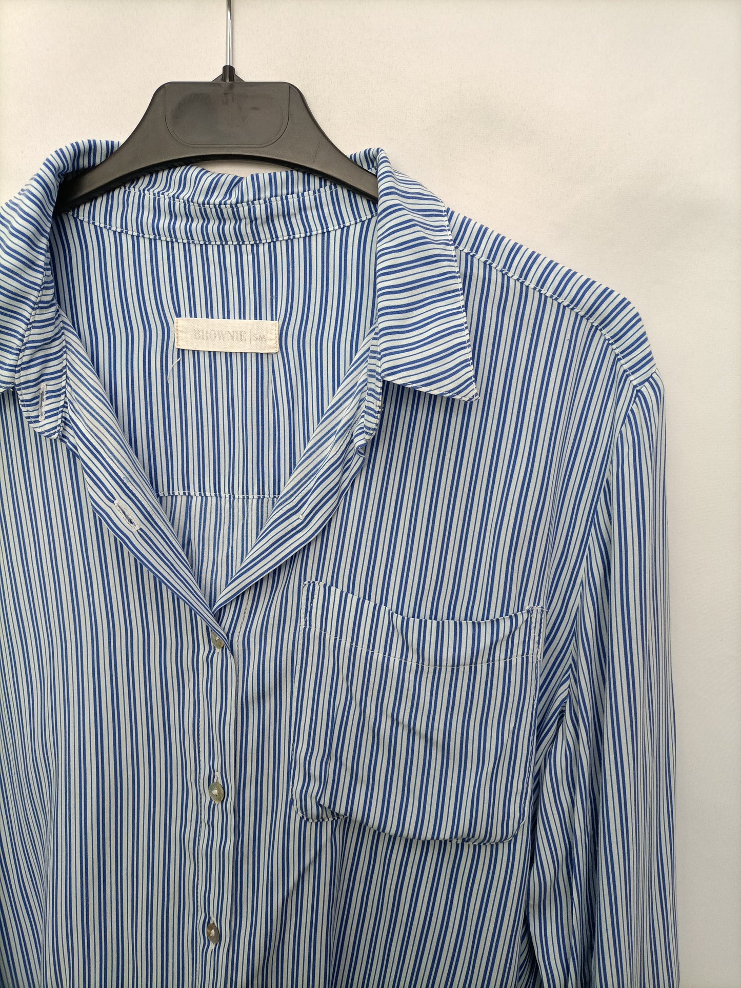 BROWNI. Blusa cortita rayas T.s/m