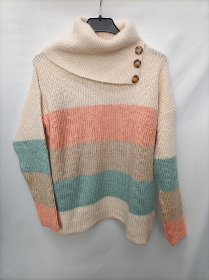 ONLY. Pastel striped jersey TM