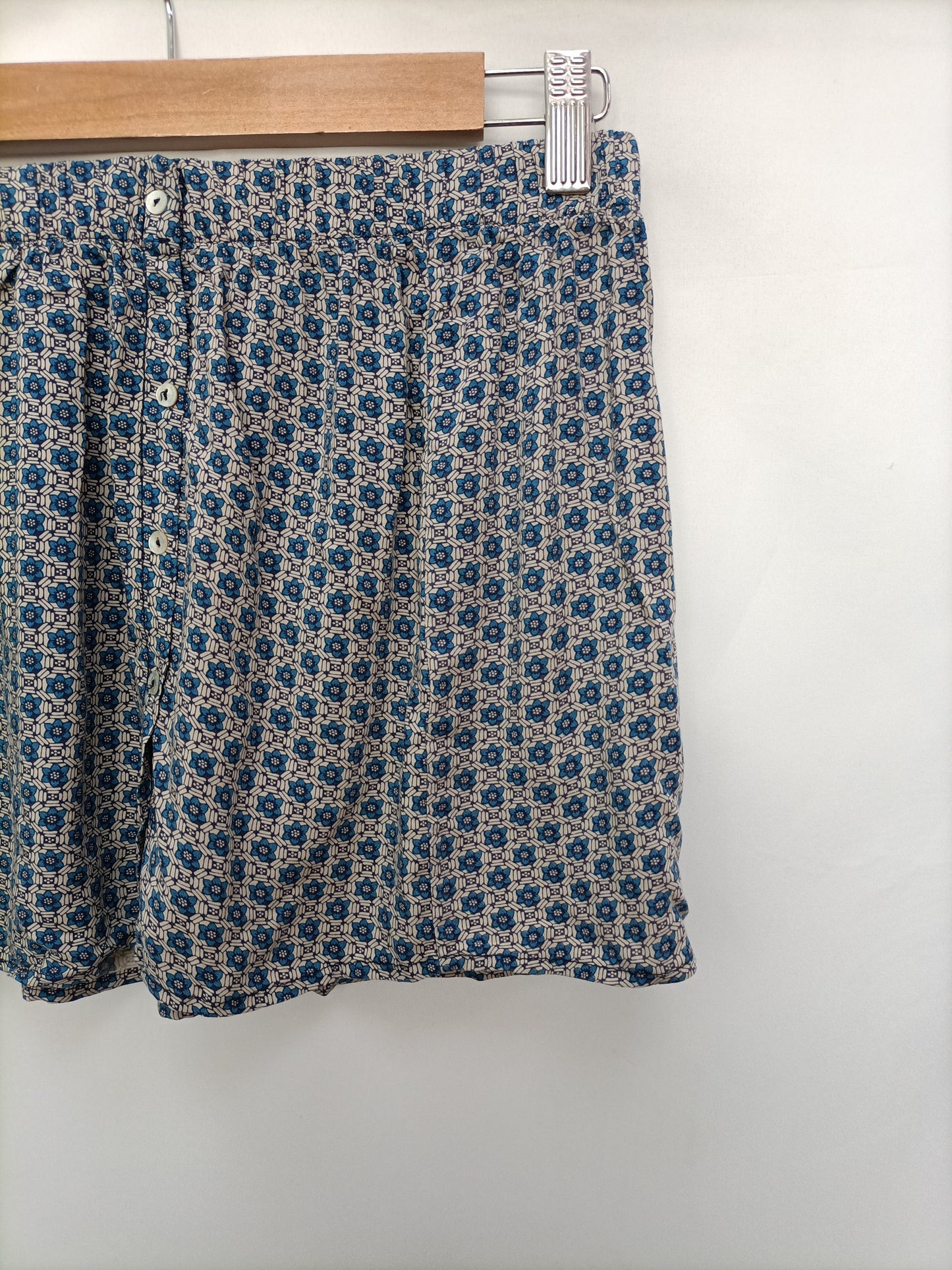 BROWNIE. Falda mini flores T.s