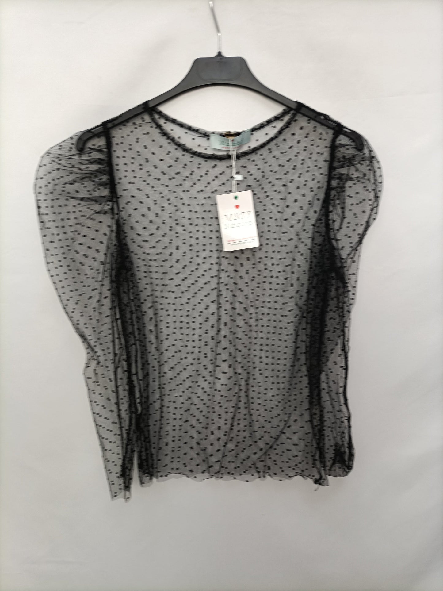 MINTTODAY. Top negro plumeti T.m/l