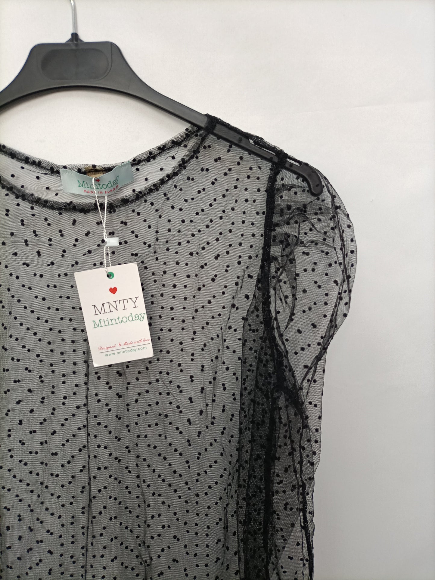 MINTTODAY. Top negro plumeti T.m/l